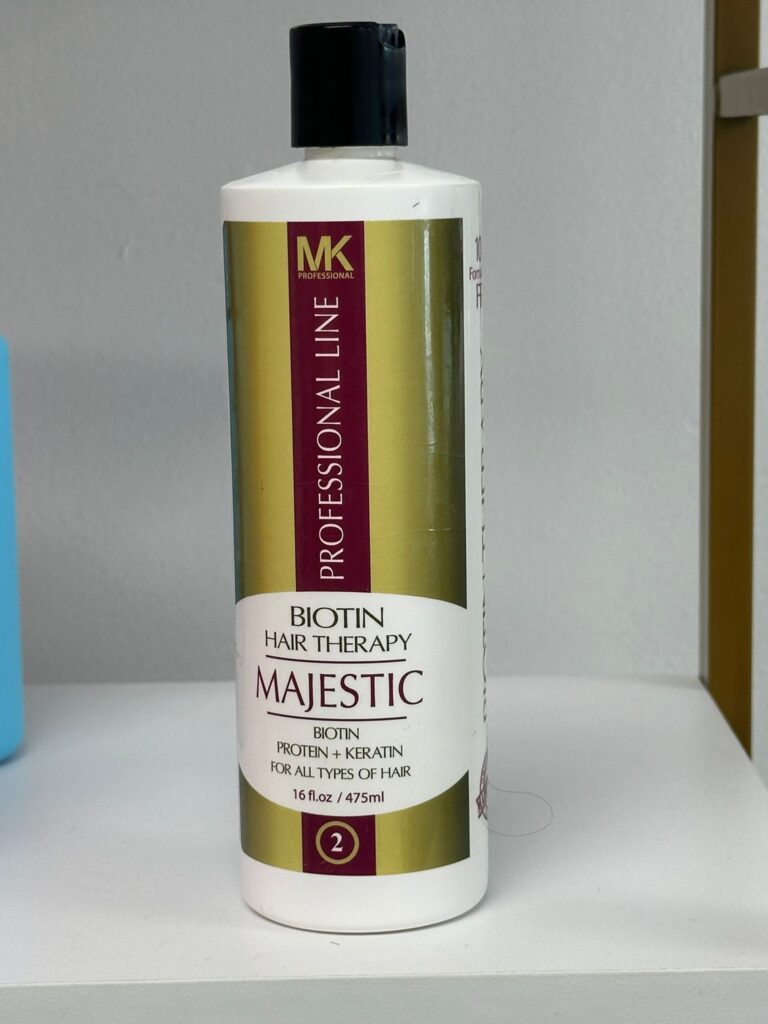 Biotin Majestic Hair botox product