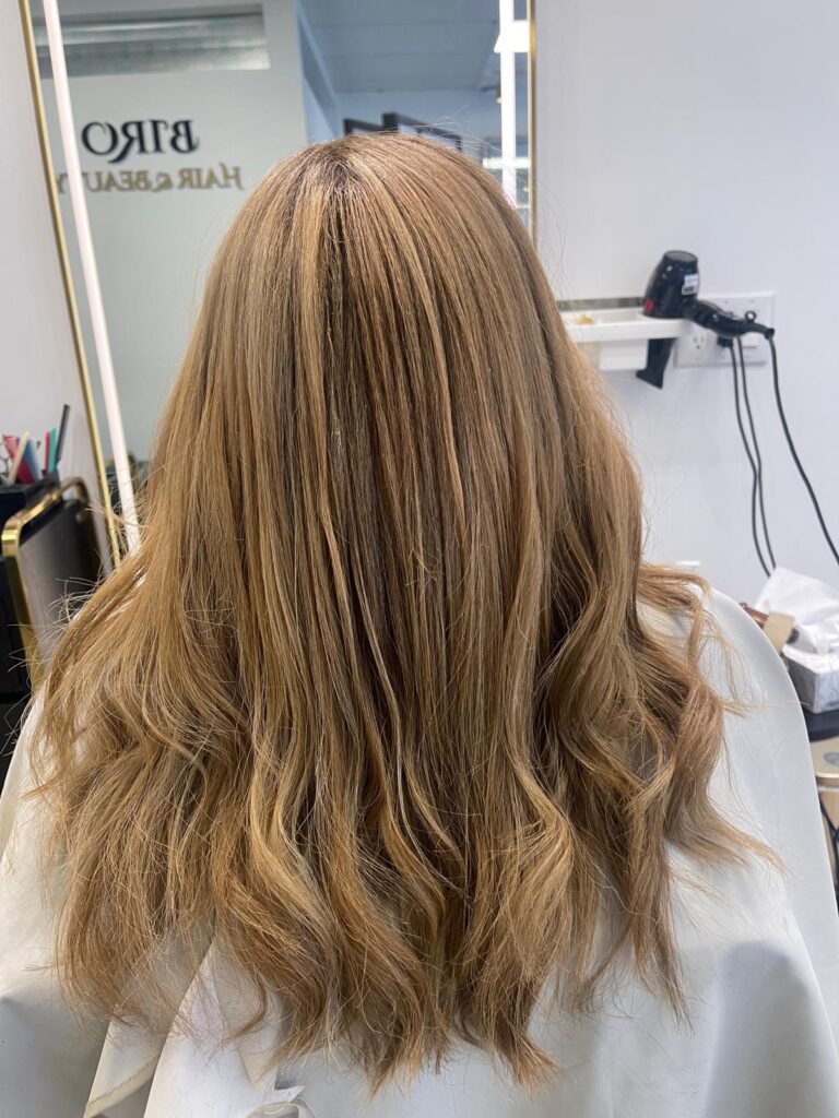 After Color Correction in North York Biro Hair Studio